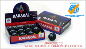 KARAKAL - Piłka do squasha (1 kropka)